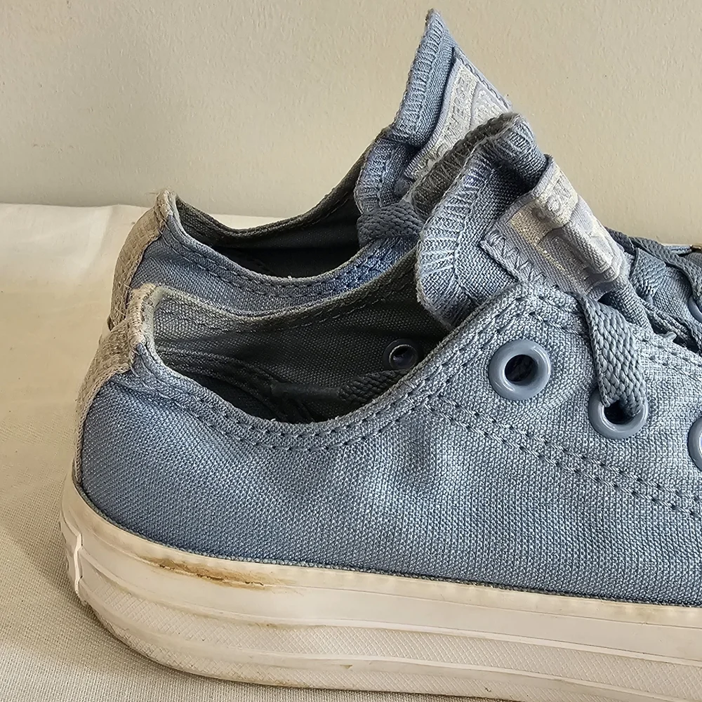 CONVERSE Toddler Girls Kids Blue Fairy Dust Canvas Sneakers